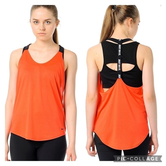 Nwot Nike Elastika Dri-Fit Racerback Tank - Picture 1 of 7